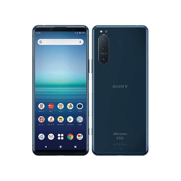 Xperia 5 ll ブルー128GB SIMロック解除済み Xperia 5 II 【即日発送】【開封済み未使用品】Xperia5 SO-52A ブルー