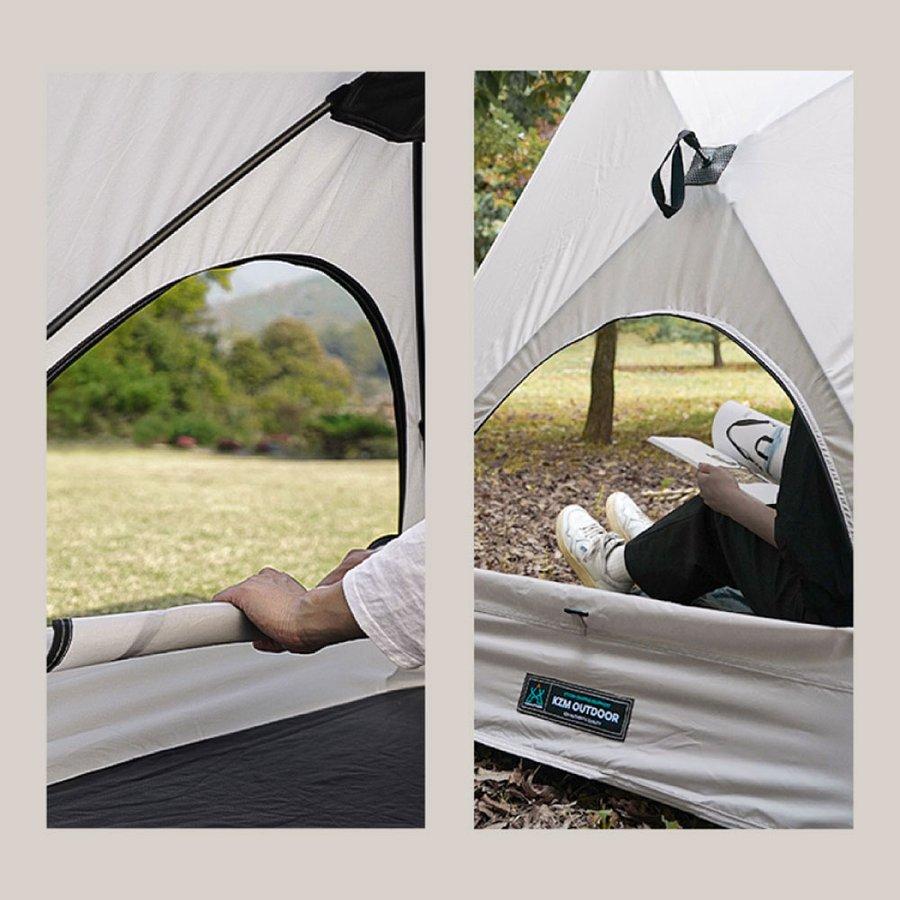 KZM OUTDOOR（カズミ アウトドア） ワンタッチテント 日よけ ビーチ 海