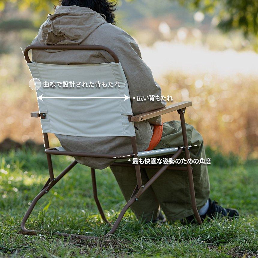 KZM OUTDOOR キャンプ椅子 コンパクト おしゃれ 軽量 折りたたみ