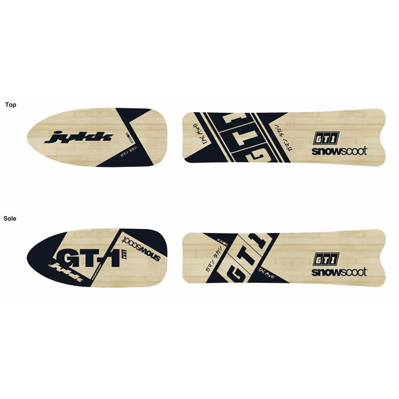 スノースクートJykk GT-1 ガマンタカシSIGNATURE BOARD : ノース