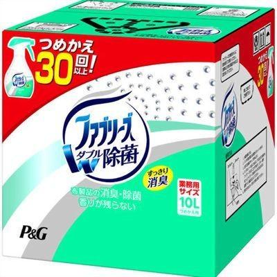 P&G(プロクター・アンド・ギャンブル) JFA0301 Ｐ＆Ｇファブリーズダブル除菌１０Ｌ （空ボトル２４本付） トイレ用
