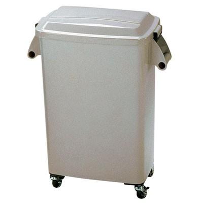 アロン化成 KPC22709D 厨房ペール(キャスター付/CK-70 グレー)