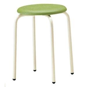 ds-1324622 ホウトク 丸イス RS-46P グリーン SH460 (ds1324622)