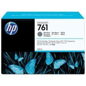 ds-1578448　（まとめ）　HP761　CM996A　400ml　(ds1578448)　染料系　インクカートリッジ　1個　ダークグレー