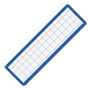 ds-1582585 (まとめ) コクヨ マグネット見出し 19×75×1.2mm 青 マク-402B 1個  (ds1582585)