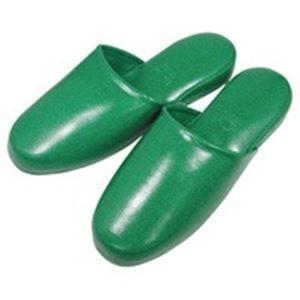 ds-1731186 (業務用80セット) ニッポンスリッパ スリッパ 348558GN アニリンプラット M (ds1731186)