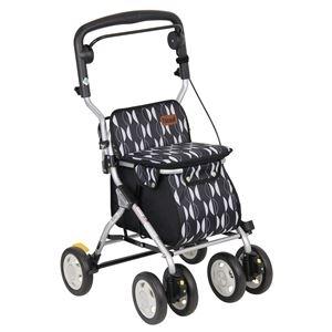 非売品 Ds シルバーカー 手押し車 ミドルタイプ 北欧デザイン 幸和製作所 ルーティii ブラック Wantannas Go Id