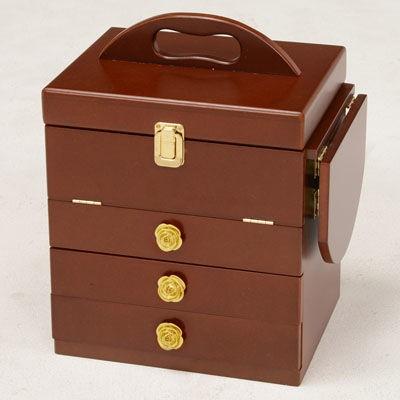 ＨＡＧＩＨＡＲＡ（ハギハラ） 2101726700 コスメボックス(ブラウン) MUD-6830BR