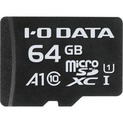 アイ・オー・データ機器 MSDA1-64G Application Performance Class UHS-I スピードクラス1対応 microSDカード 64GB (MSDA164G)