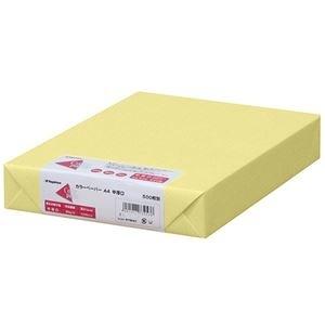 ds-2126430 （まとめ）長門屋商店 Color Paper A4中厚口 クリーム ナ-3253 1冊(500枚) 【×3セット】 (ds2126430)