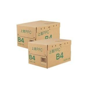 ds-2214691 (まとめ）上質PPC用紙 NY B4 1セット(5000枚:2500枚×2箱) (ds2214691)