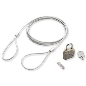 ds-2215514 (まとめ）ライオン事務器パソコン用持出し防止ロック MB-02NPT 1パック (ds2215514)