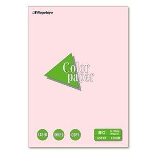 ds-2224846 (まとめ) 長門屋商店 Color Paper A3 厚口 さくら ナ-1319 1冊（100枚） 【×10セット】 (ds2224846)