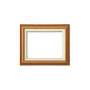 ds-2213531 油絵額・キャンバス額・木製油絵額・茶色油絵額 ■M8号（455×273mm）チーク (ds2213531)
