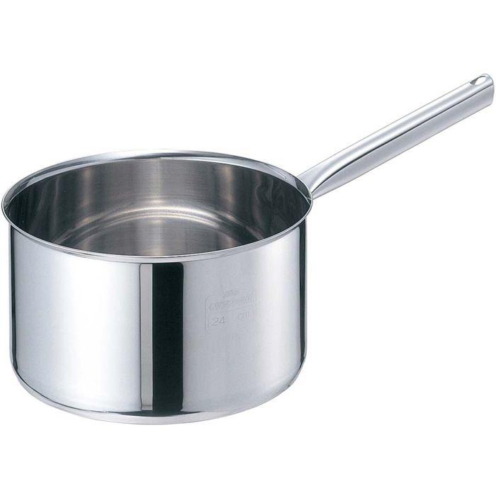 EBM-8691100 EBM モリブデンジII 深型片手鍋 24cm 蓋無