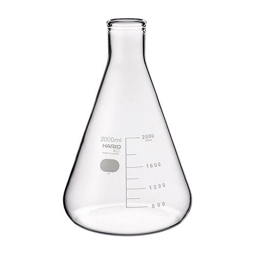 6-017-07 三角フラスコ(目安目盛付き) 2000mL (601707)