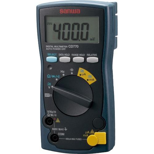 トラスコ中山 tr-3260861 SANWA デタルマルチメータ DC/AC600Vまで (tr3260861)