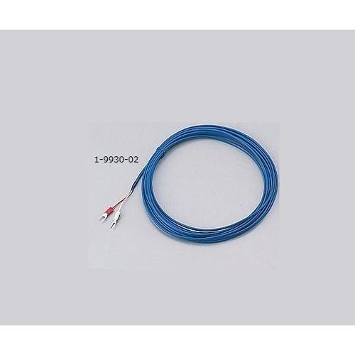 1-9930-02 被覆熱電対(デュープレックス) フッ素樹脂・FEP被覆 Y端子 5m DJ-K-BL-5m (1993002)