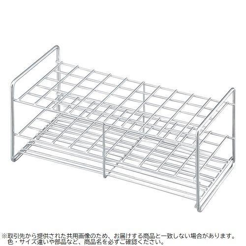 2-9502-67 ステンレス試験管立 配列:5×10 サイズ:□42mm 40‐50L (2950267)