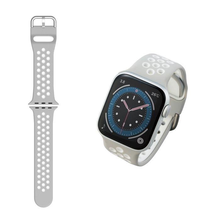 エレコム Elecom Aw 40bdscngy Apple Watch アップルウォッチ 41mm 40mm 38mm バンド シリコン 軽量 スポ 7aoo0k6z0b スパナ レンチ Ibaru Es