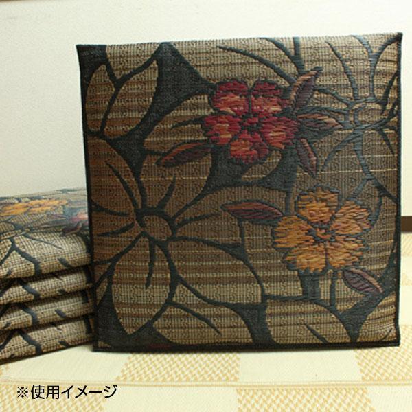 新作モデル 代金引換不可 納期目安 ２週間 Cmlf Cmlf 約55 55cm 5p ブラック 5枚組 なでしこ い草座布団 織込千鳥 袋織 純国産 照明 電球