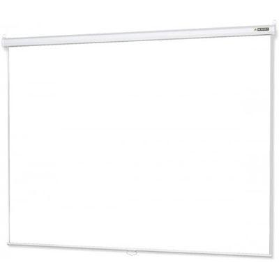 オーロラ BLR-100RW 手動スプリングローラー式スクリーン (BLR100RW)