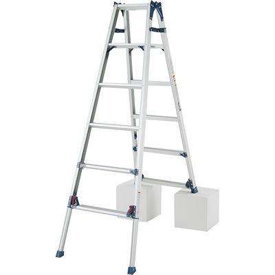 ピカコーポレイション 4989247380044 ピカ 四脚アジャスト式脚立かるノビSCL型5~6尺 SCL180A