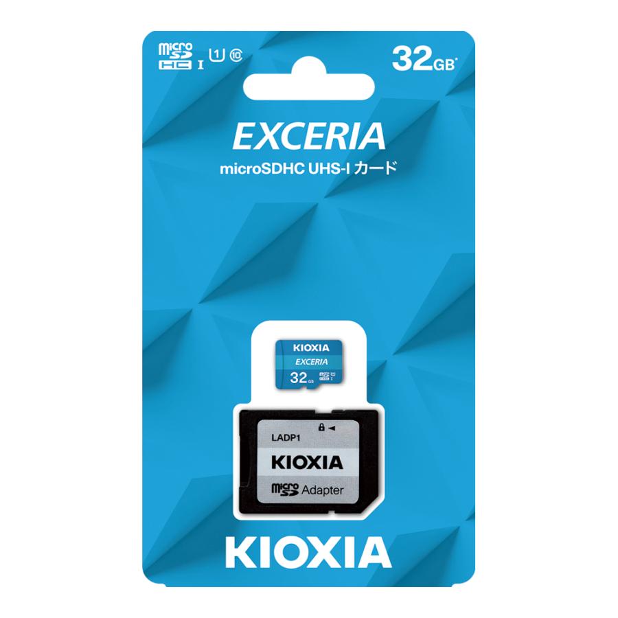 ふるさと割】 マイクロSDカード 32GB microSDHC microSDカード KIOXIA キオクシア 旧東芝メモリ EXCERIA  CLASS10 UHS-I R:100MB s 海外リテール LMEX1L032GG4 メ