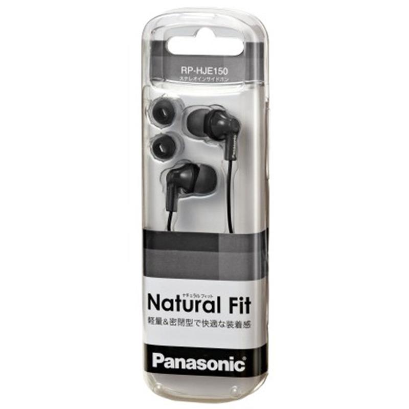 Panasonic パナソニック カナル型イヤホン ブラック RP-HJE150-K Panasonic パナソニック カナル型イヤホン ブラック RP-HJE150-K