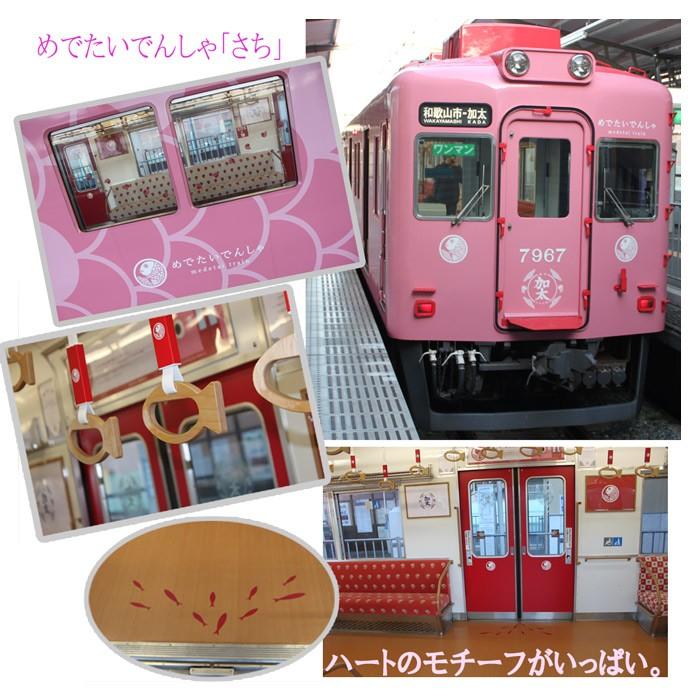 鉄道 電車 Tシャツ メンズ 子ども トートバッグ ふろしき 父の日 運動会 旅行 南海電車 めでたいでんしゃ 加太線 セット  3点 ギフトセット 大人 |  | 11