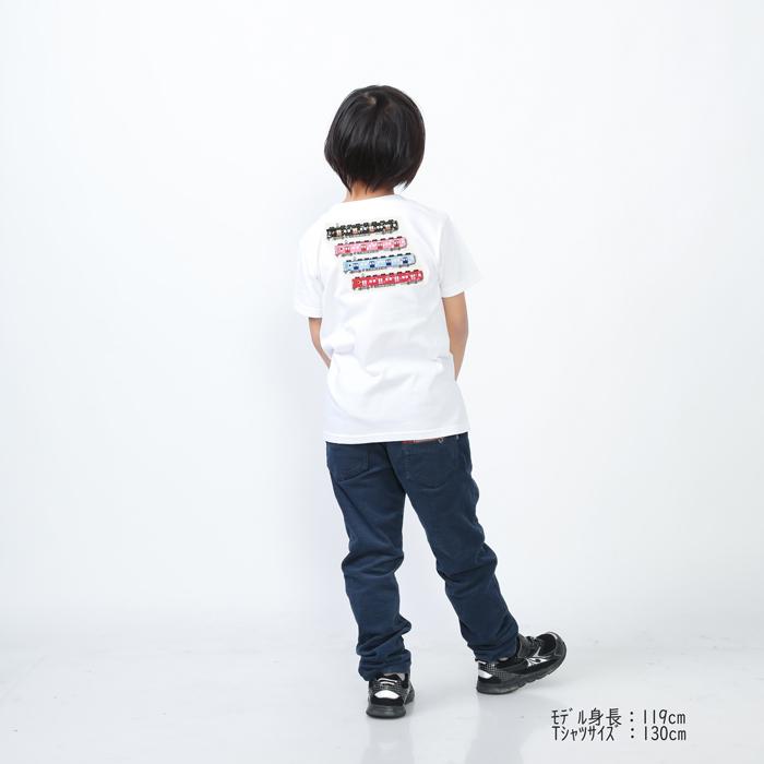 新生活 新春 電車 tシャツ キッズ 子供 半袖 加太さかな線 バックプリント 南海 めでたい 和歌山 観光列車 鉄道グッズ 保育園 幼稚園 小学生 許諾済 |  | 10