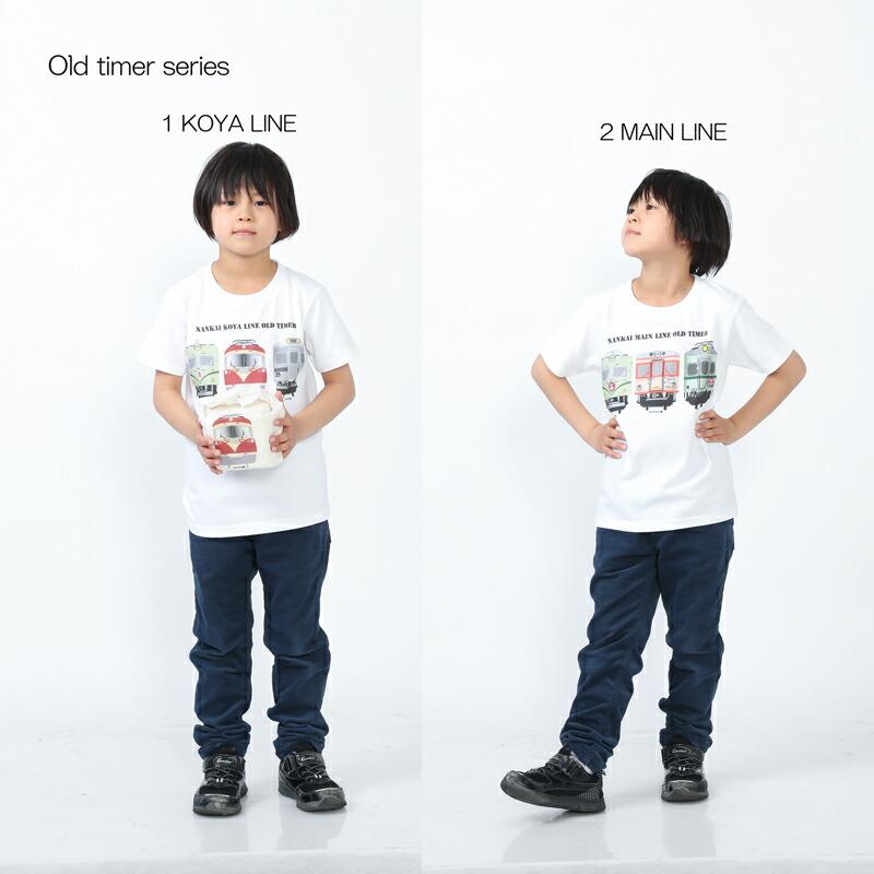 鉄道 電車 Tシャツ メンズ 子ども トートバッグ ふろしき 父の日 運動会 旅行 南海電車 オールドタイマー セット3点 ギフトセット 大人 |  | 05