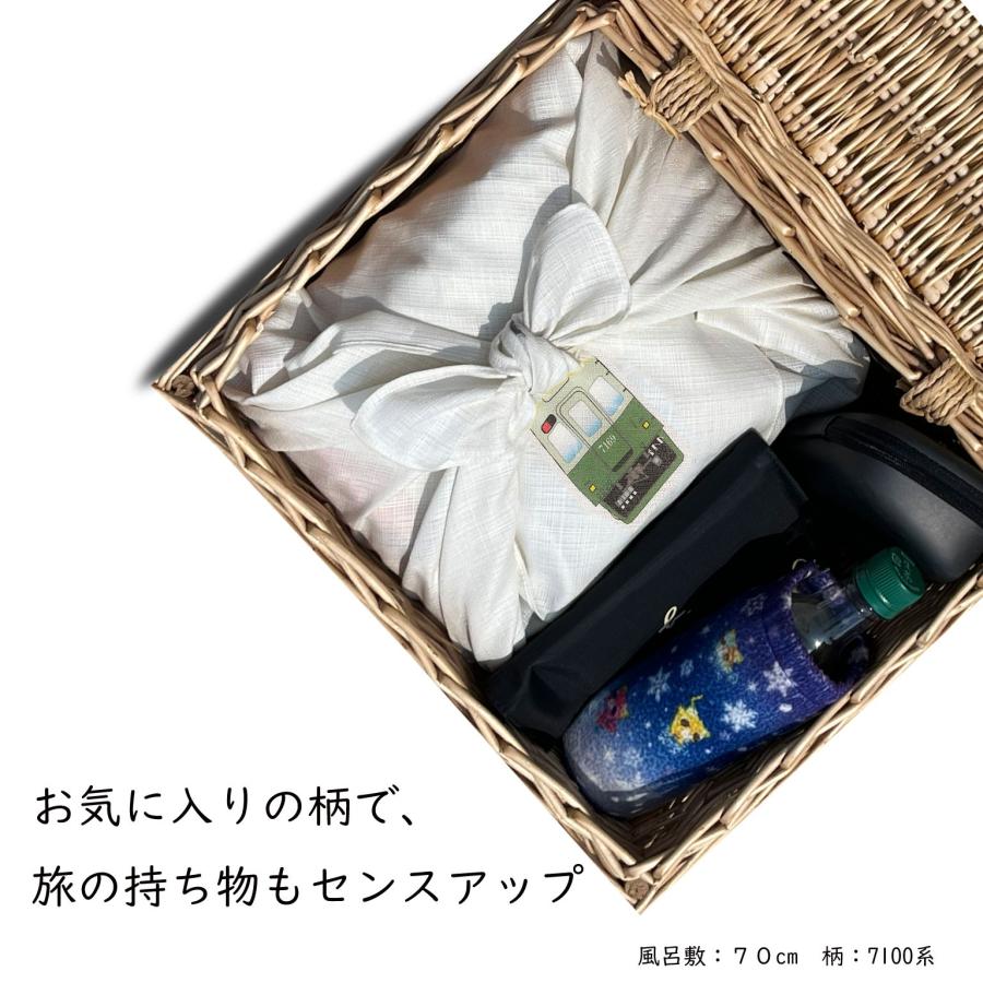 新生活 新春 風呂敷 48cm 南海 7100系 復元塗装デザイン 南海電車 鉄道グッズ 電車グッズ 鉄道 電車 鉄道コレクション ギフト プレゼント 許諾済 |  | 02