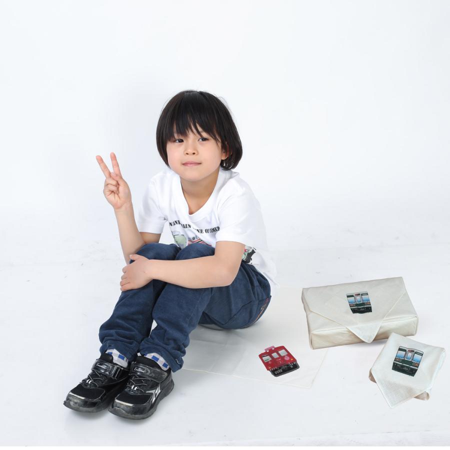 鉄道 電車 Tシャツ メンズ 子ども トートバッグ ふろしき 父の日 運動会 旅行 南海電車 鉄推し セット 3点 ギフトセット 大人 |  | 04