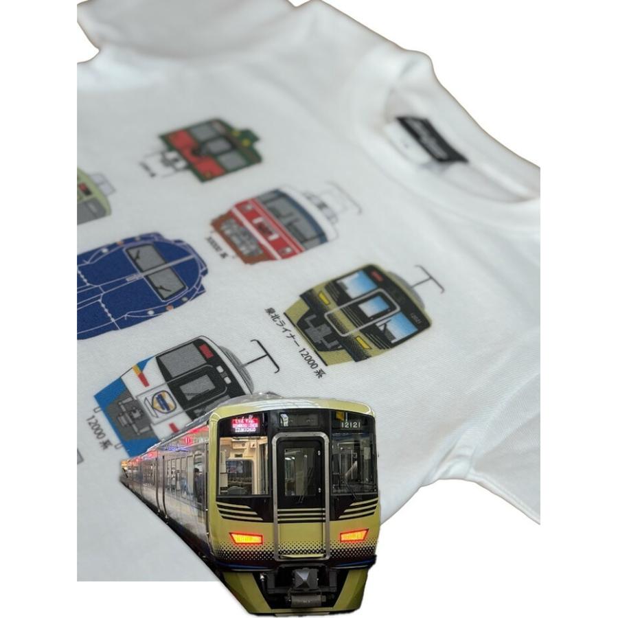 クリスマス プレゼント 南海電車 半袖 tシャツ キッズ 子供 泉北ライナー 7100系 人気シリーズ ヘッドシリーズ 乗り物 誕生日 プレゼント 孫 電車 鉄道 許諾済 |  | 03