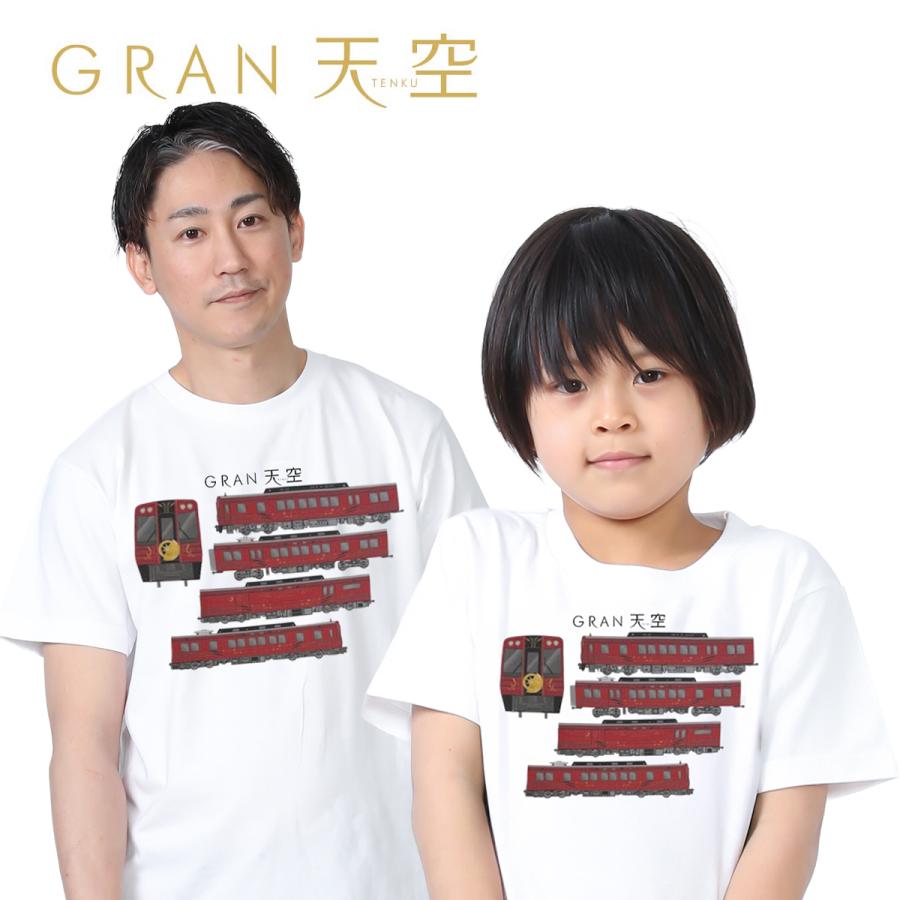 新発売 父の日 2026 電車 tシャツ 大人 南海 GRAN天空 デザイン 半袖 鉄道tシャツ キッズ 子供 110 120 130 140 150 乗り物 誕生日 プレゼント 孫 許諾済 |  | 03