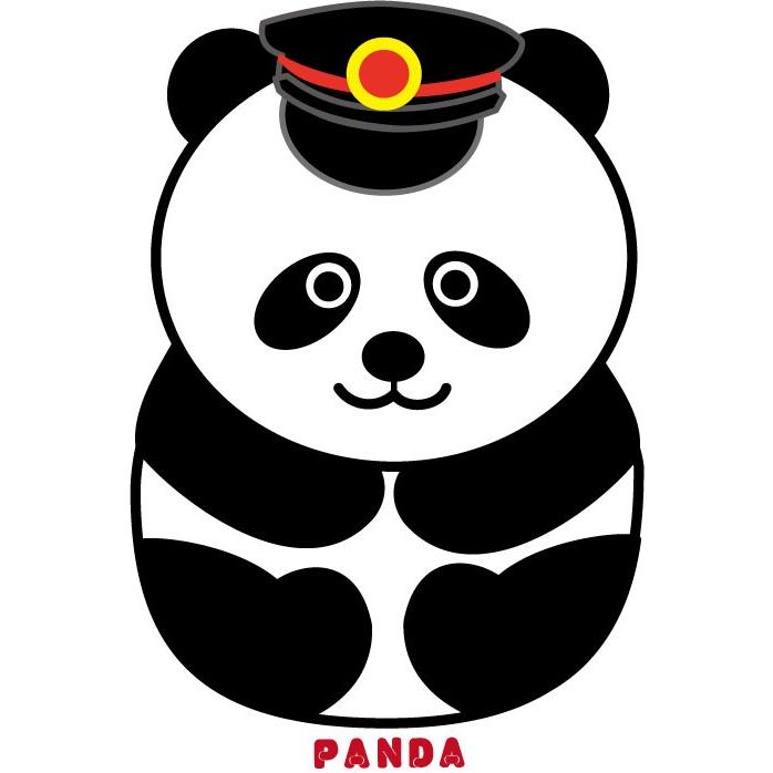 クリスマス プレゼント 子供服 男の子 女の子 半袖 tシャツ 夏  入園 入学 服 パンダ 子ども かわいい おもしろ 白 誕生日 名前 名入れ だるま 許諾済 |  | 03