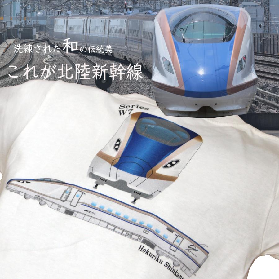 新生活 tシャツ メンズ 半袖 電車tシャツ 電車 大人 JR 新幹線 W7 40代