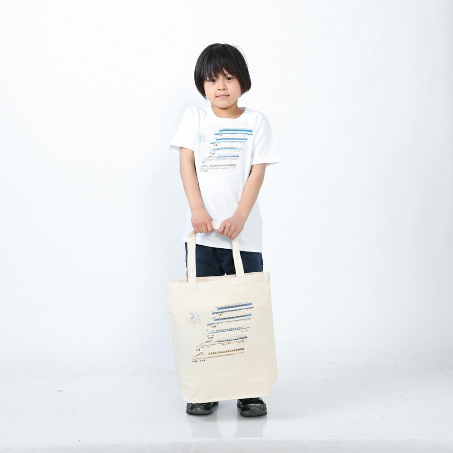 鉄道 電車 Tシャツ メンズ 子ども トートバッグ ふろしき 父の日 運動会 旅行 JR西日本 山陽新幹線 鉄推し 鉄推し 3点セット ギフトセット |  | 08