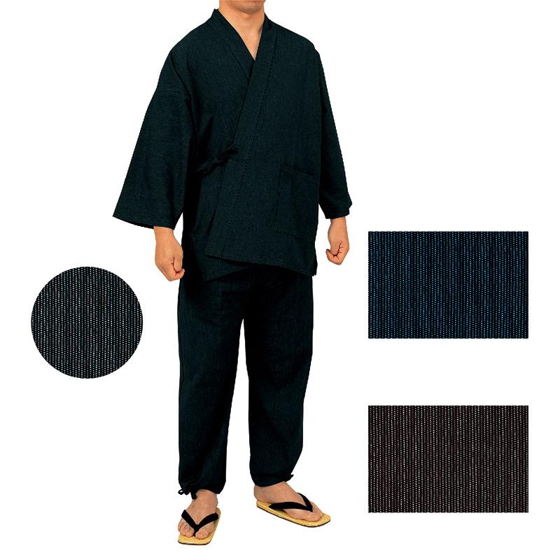 ピンヘッド作務衣 全3色 3サイズ 和風 部屋着 普段着 定番作務衣 K 粋な伝統 和好 通販 Yahoo ショッピング