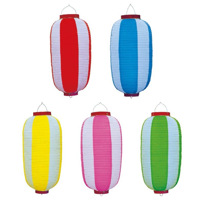 カラフルビニール提灯9号長型 祭り 祭禮 イベント 屋台 やぐら 夏祭り 秋祭り まつり N55 粋な伝統 和好 通販 Yahoo ショッピング