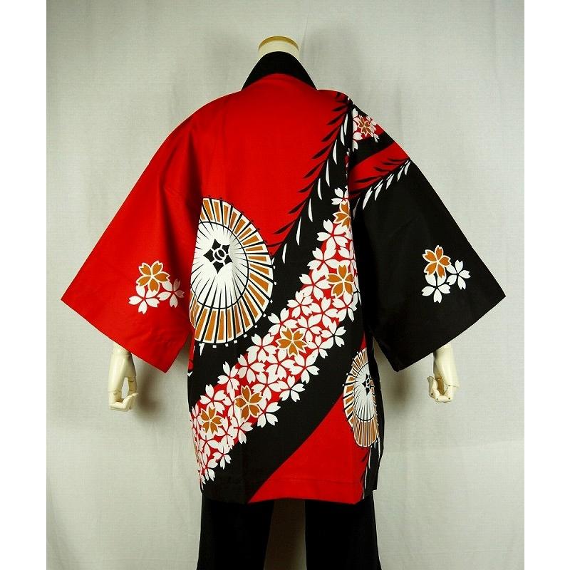 最大74 Offクーポン 長半纏 法被 半天 袢天 半被 赤 黒 綿100 しだれ桜 よさこい 祭り 衣装 大祭 祭禮 神輿 イベント 夏祭り 秋祭り まつり はんてん ハッピ 男女兼用 323 Materialworldblog Com