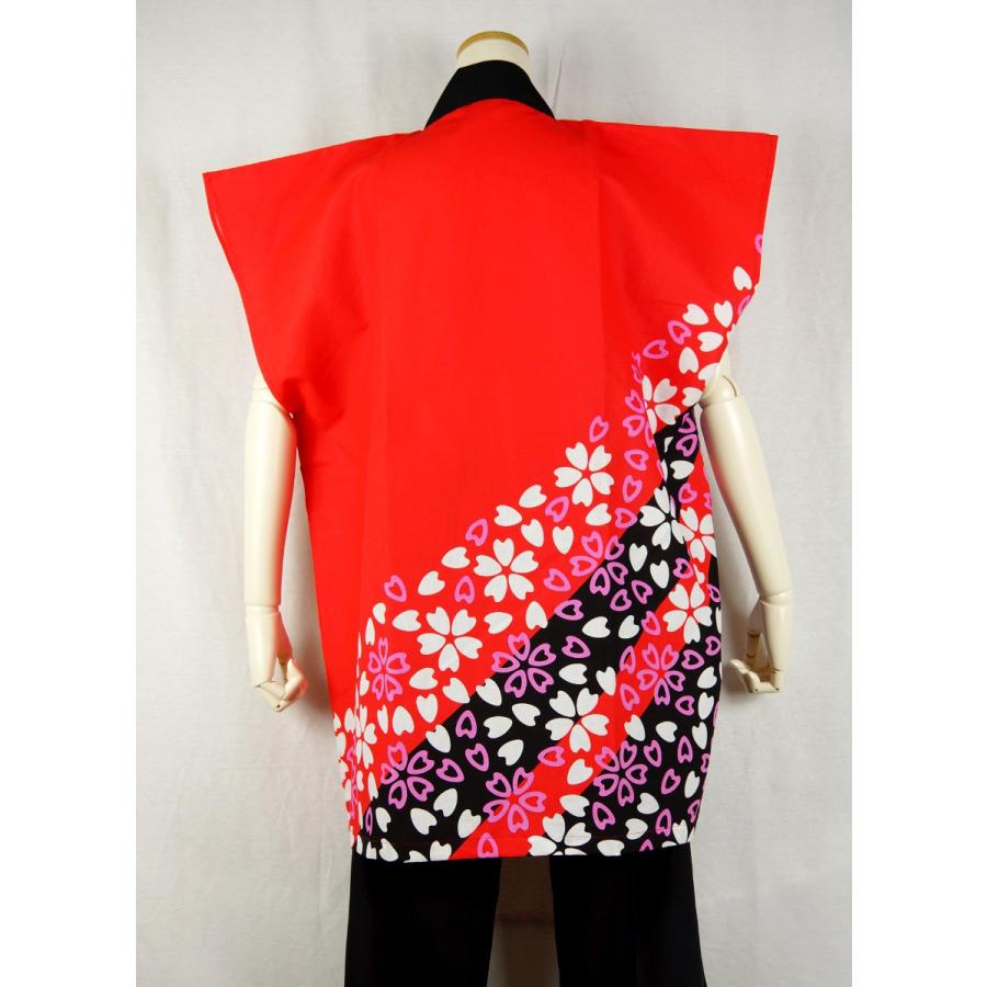 祭半纏 楽天市場】法被 半纏 半被 半天 袢天 特大サイズ 反応染め (黒/白) 綿