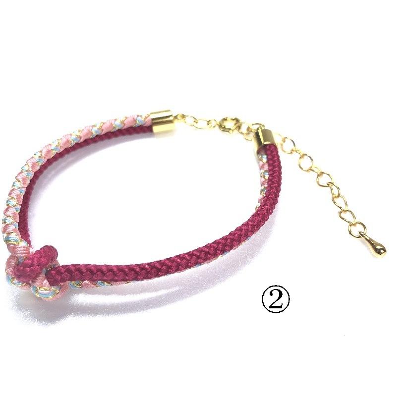 くみひもブレスレット 叶結び ４連組 レディース メンズ 可愛い カッコイイ 伝統工芸 国産 手作り 伊賀 Buresu Kanoumusubi 4ren くみひも平井 通販 Yahoo ショッピング