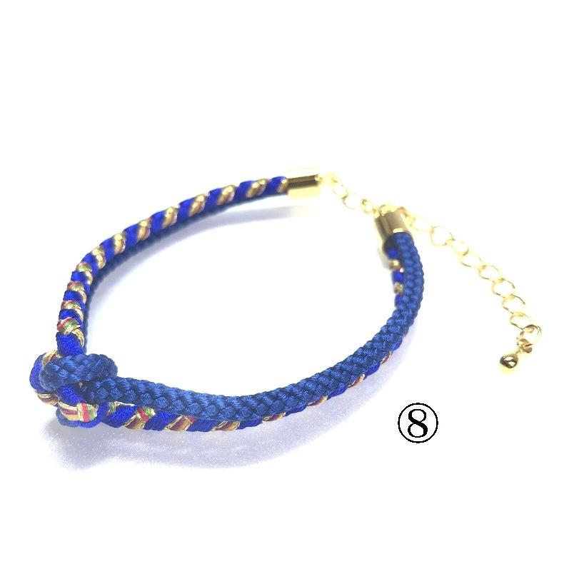 くみひもブレスレット 叶結び ４連組 レディース メンズ 可愛い カッコイイ 伝統工芸 国産 手作り 伊賀 Buresu Kanoumusubi 4ren くみひも平井 通販 Yahoo ショッピング