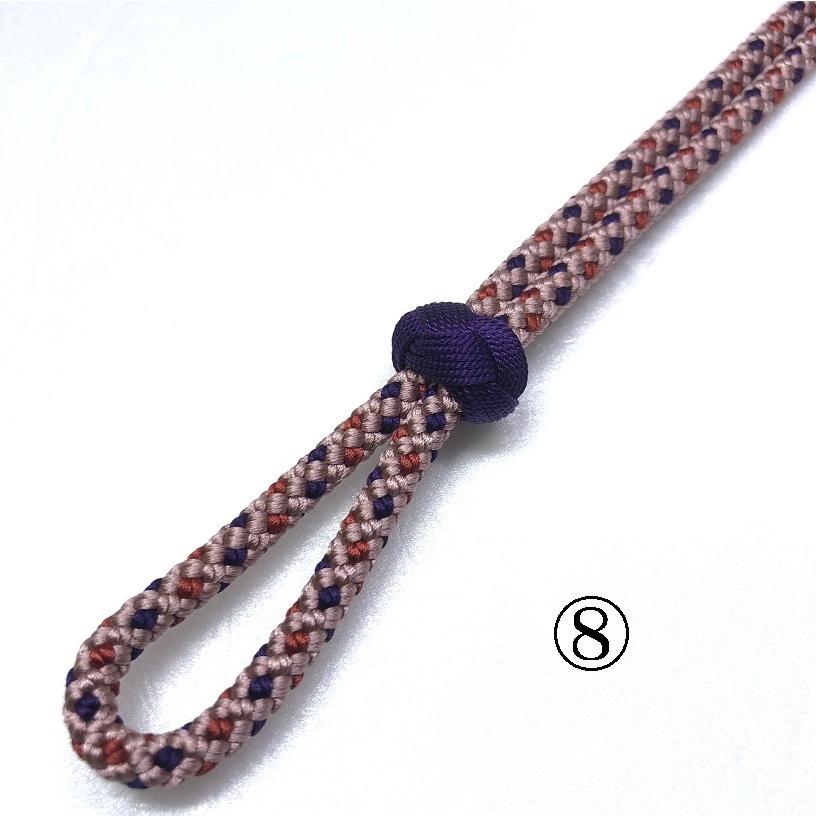 くみひも商品　手首に入る紐　日傘用紐　ステッキ紐　正絹　シルク　silk　長さ調節できる　サイズフリー　綺麗　カラフル　ペットボトルの目印にも！ |  | 10