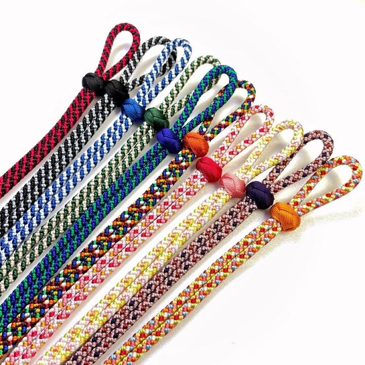 くみひも商品　手首に入る紐　日傘用紐　ステッキ紐　正絹　シルク　silk　長さ調節できる　サイズフリー　綺麗　カラフル　ペットボトルの目印にも！ |  | 15