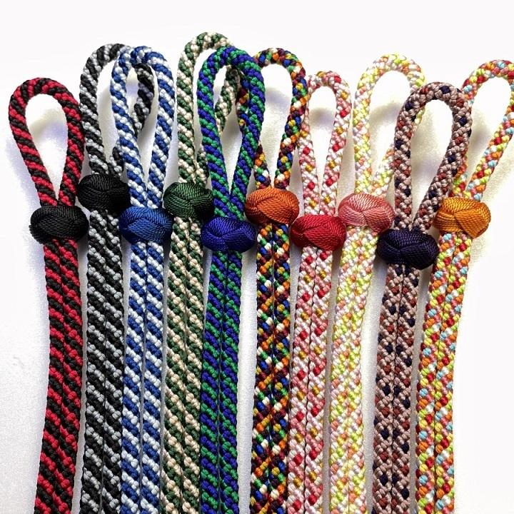 くみひも商品　手首に入る紐　日傘用紐　ステッキ紐　正絹　シルク　silk　長さ調節できる　サイズフリー　綺麗　カラフル　ペットボトルの目印にも！ |  | 16