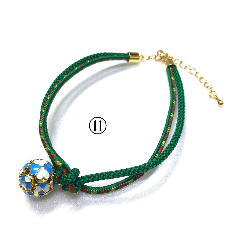 くみひも商品　　犬・猫の首輪　可愛い　叶結び　鈴付き　丸紐 |  | 26