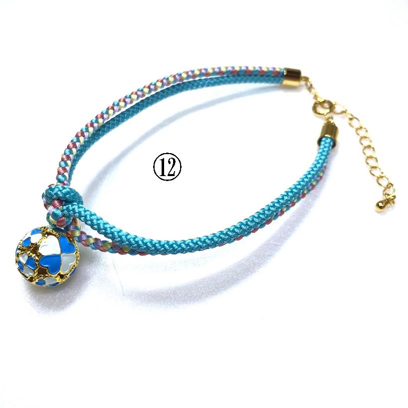 くみひも商品　　犬・猫の首輪　可愛い　叶結び　鈴付き　丸紐 |  | 27